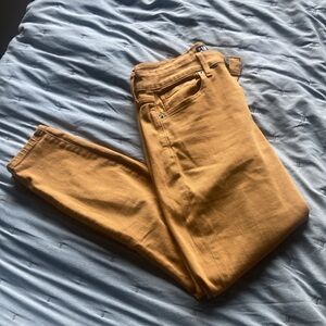 Mustard Yellow Legging Denim